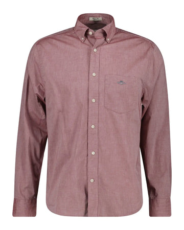 Πουκάμισο Poplin Σε Κανονική Γραμμή GANT